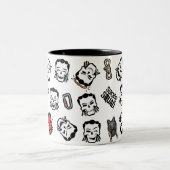 Tasse 2 Couleurs Suicide Squad | Slipknot Emoji Pattern (Centre)