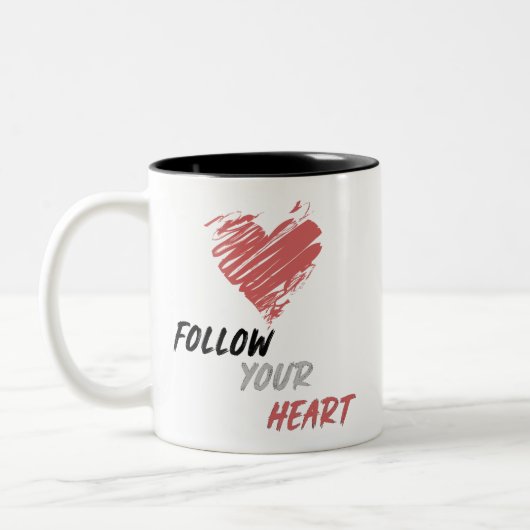Tasse 2 Couleurs Suilow Your Heart (Gauche)