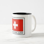 Tasse 2 Couleurs Suisse (Devant droit)