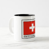 Tasse 2 Couleurs Suisse (Devant gauche)