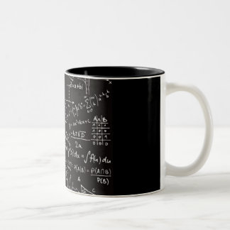 Tasse 2 Couleurs Sumbols mathématiques