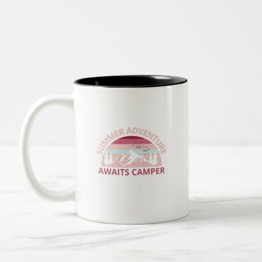 Tasse 2 Couleurs Summer Adventure Awaits Camper-Adventure-Camper (Gauche)