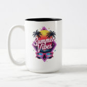 Tasse 2 Couleurs Summer Vibes (Gauche)