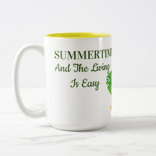 Tasse 2 Couleurs Summertime (Gauche)