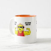 Tasse 2 Couleurs Sun lance ! (Devant gauche)