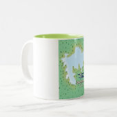 Tasse 2 Couleurs Sun Moon Lake Taiwan (Devant gauche)