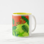 Tasse 2 Couleurs Sun tropical (Devant droit)