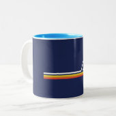Tasse 2 Couleurs Sunday River Maine (Devant gauche)