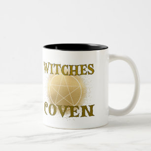 Tasse 2 Couleurs S'Unir Dans La Magie, Sorcières Coven Pour Toujour