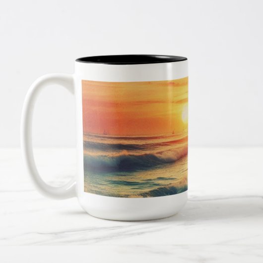 Tasse 2 Couleurs Sunset Bliss (Gauche)