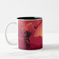 Sunset Kokopelli