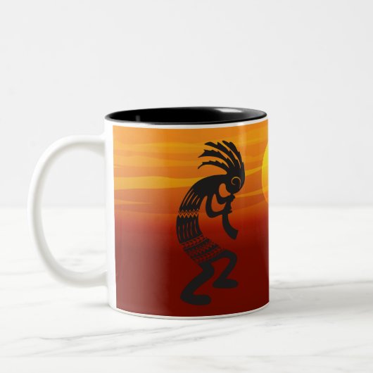 Tasse 2 Couleurs Sunset Kokopelli (Gauche)