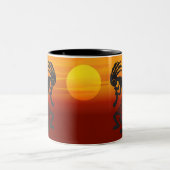 Tasse 2 Couleurs Sunset Kokopelli (Centre)