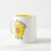 Tasse 2 Couleurs Sunshine Jaune du matin (Devant gauche)