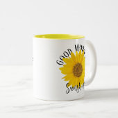 Tasse 2 Couleurs Sunshine Jaune du matin (Devant droit)