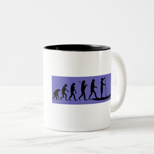 Tasse 2 Couleurs SUP Evolution, agrafe (Devant droit)