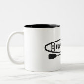 Tasse 2 Couleurs Supaholic Standup Paddleboard (Gauche)
