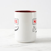 Tasse 2 Couleurs Super grand-mère (Centre)