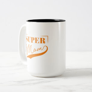 Tasse 2 Couleurs Super Maman