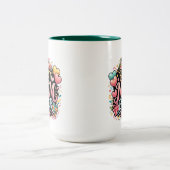 Tasse 2 Couleurs ** Super Maman (Centre)