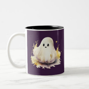 Tasse 2 Couleurs Super Mignon Fantôme Créatif Épouvantable Drôle Ha