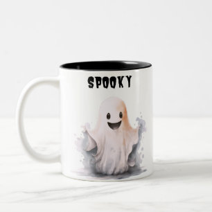 Tasse 2 Couleurs Super Mignon Fantôme Créatif Épouvantable Drôle Ha