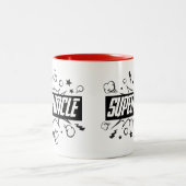 Tasse 2 Couleurs Super Oncle (Centre)
