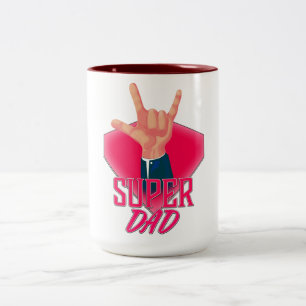 Tasse 2 Couleurs Super PAPA