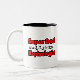 Tasse 2 Couleurs Super papa ... Néphrologiste