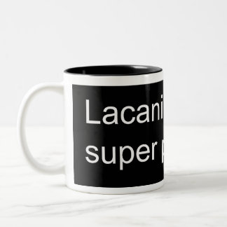 Tasse 2 Couleurs Super prédateur Lacanien