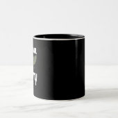 Tasse 2 Couleurs Superbe fête des chouettes Ce que nous faisons dan (Centre)