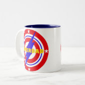 Tasse 2 Couleurs SuperDad (Devant gauche)