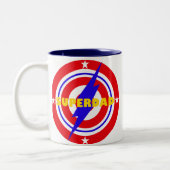 Tasse 2 Couleurs SuperDad (Gauche)