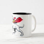 Tasse 2 Couleurs Superdog Krypto (Devant droit)