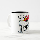 Tasse 2 Couleurs Superdog Krypto (Devant gauche)