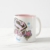 Tasse 2 Couleurs Supergirl 1 tellement fabuleux (Devant droit)