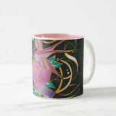 Tasse 2 Couleurs Supergirl Bird et Flower (Devant droit)