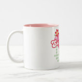 Tasse 2 Couleurs Supergirl Flower Madness (Gauche)