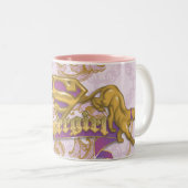 Tasse 2 Couleurs Supergirl Golden Cat 3 (Devant droit)