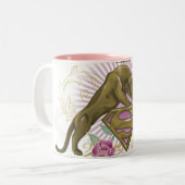 Tasse 2 Couleurs Supergirl Golden Cat 4 (Devant gauche)