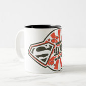 Tasse 2 Couleurs Supergirl J-Pop 13 (Devant gauche)