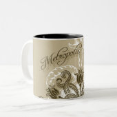 Tasse 2 Couleurs Supergirl Metropolis Ballet Brown (Devant gauche)