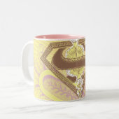 Tasse 2 Couleurs Supergirl Opera House Jaune (Devant gauche)