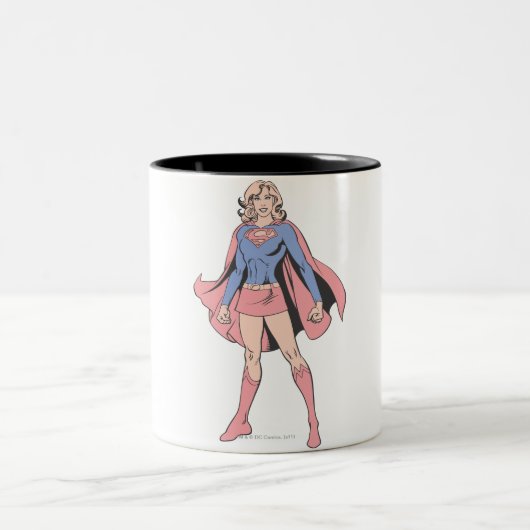 Tasse 2 Couleurs Supergirl Pose 3 (Centre)