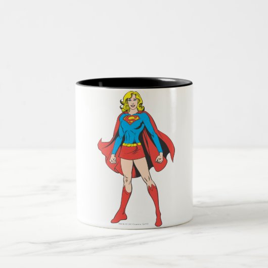 Tasse 2 Couleurs Supergirl Pose 5 (Centre)