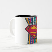 Tasse 2 Couleurs Supergirl Random World 4 (Devant gauche)