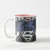 Tasse 2 Couleurs Supergirl Répéter S Motif (Gauche)
