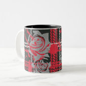 Tasse 2 Couleurs Supergirl Roses (Devant gauche)