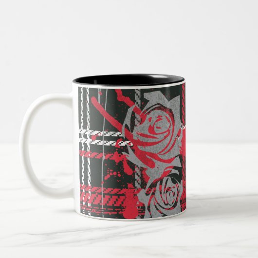 Tasse 2 Couleurs Supergirl Roses (Gauche)
