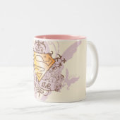 Tasse 2 Couleurs Supergirl Sauvez-moi (Devant droit)